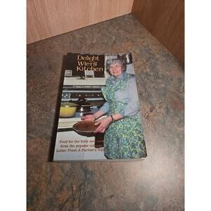 Delight Wier's Kitchen 1980 paperback cookbook Signed AJ